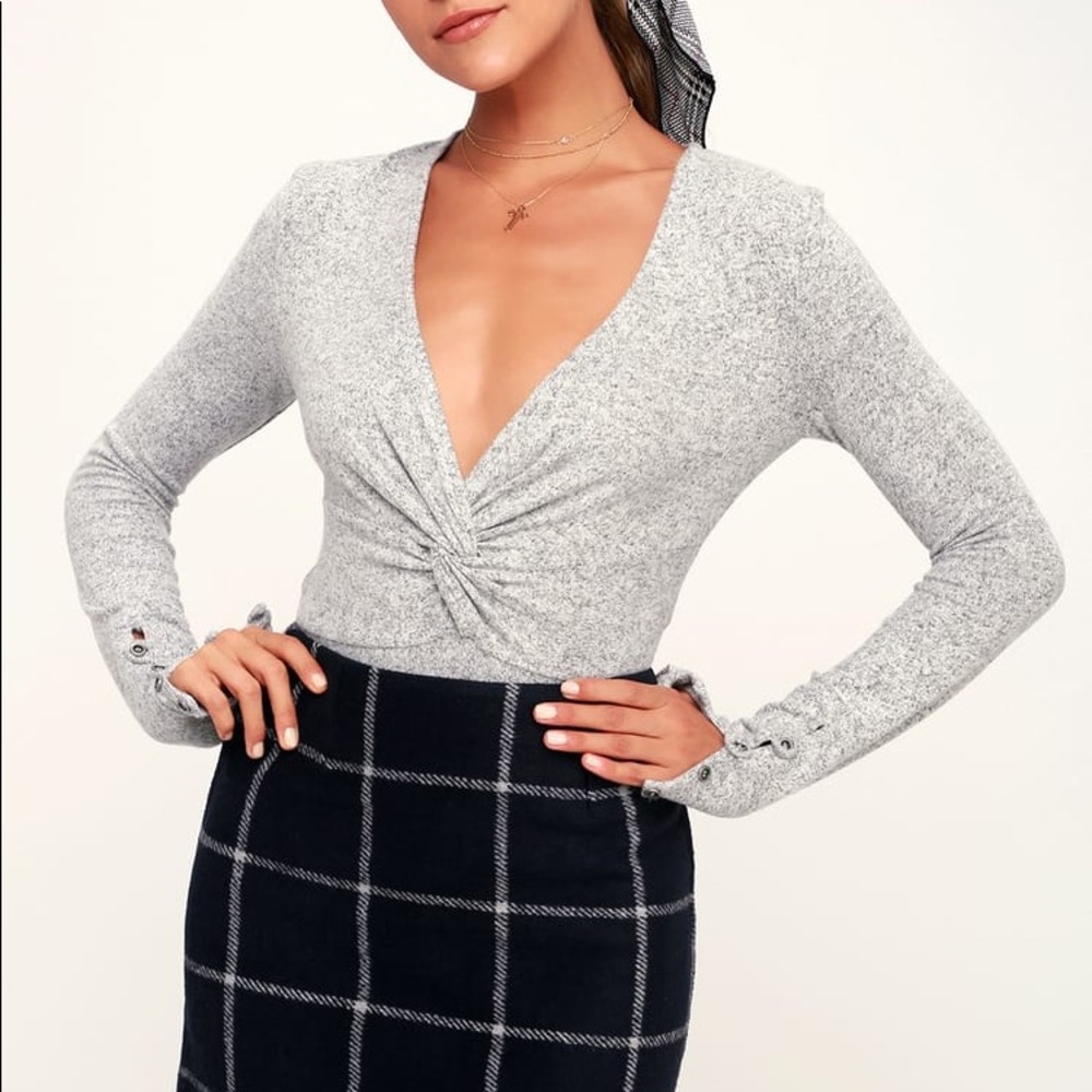 Lulu’s Spence Navy Blue Plaid Mini Skirt - Picture 4 of 6